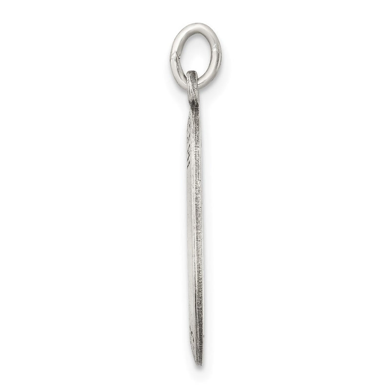 Sterling Silver Antiqued Saint Joseph Medal