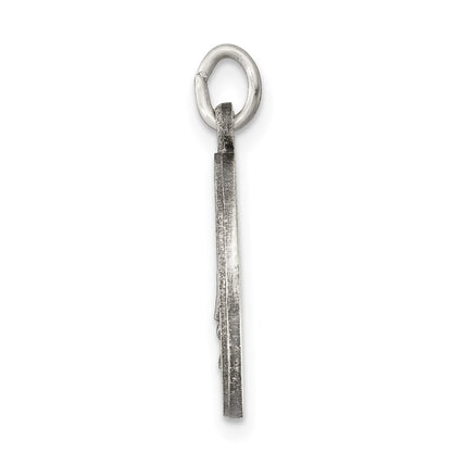 Sterling Silver Antiqued Saint Elizabeth Seton Medal