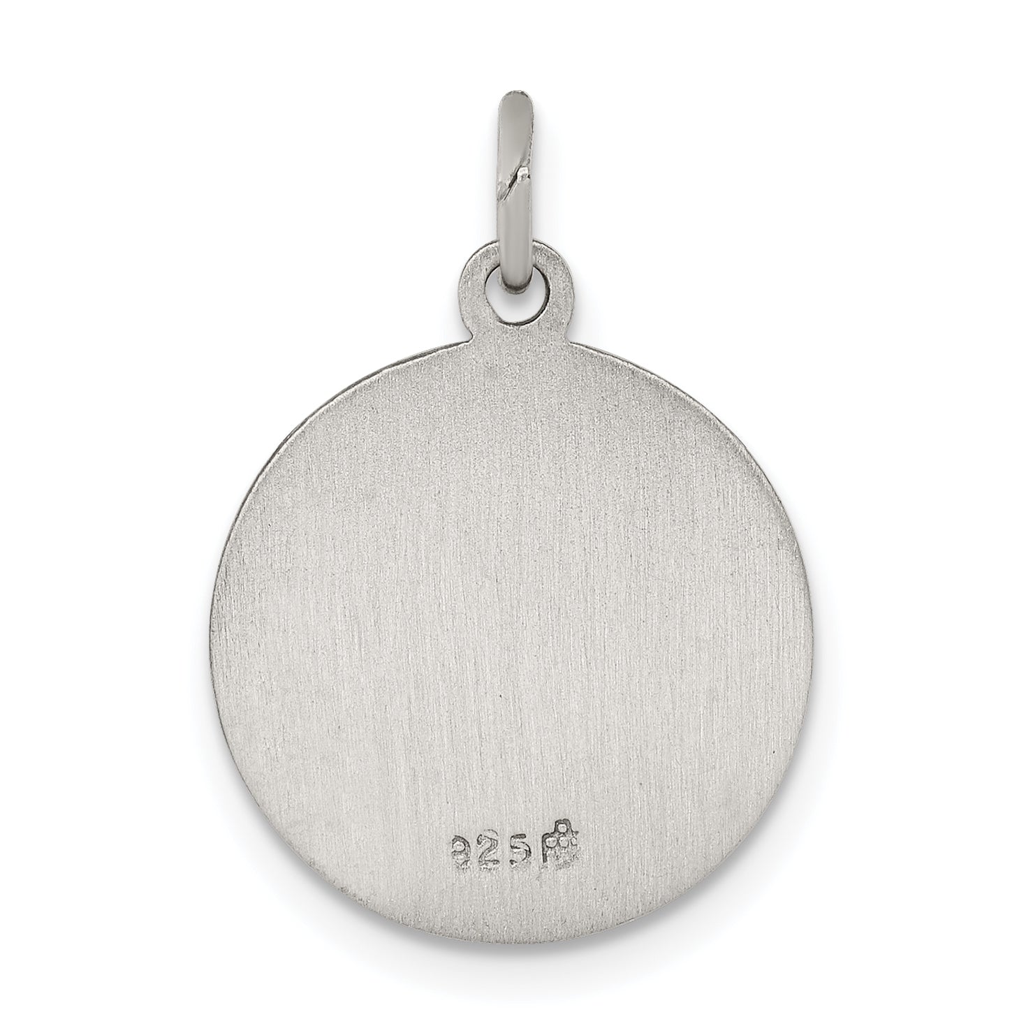 Sterling Silver Antiqued Saint Matthew Medal