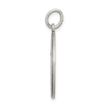 Sterling Silver Antiqued Saint Matthew Medal