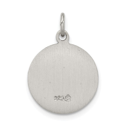 Sterling Silver Antiqued Saint Paul Medal