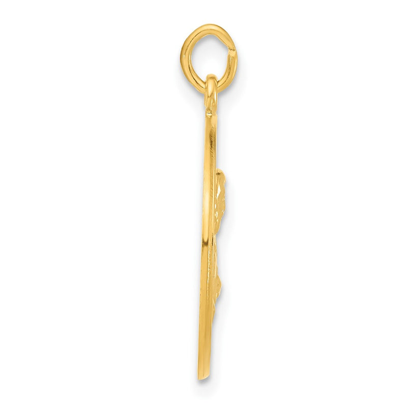 Sterling Silver & 24K Gold-Plated Saint Mark Medal Charm