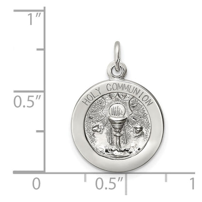 Sterling Silver Holy Communion Medal