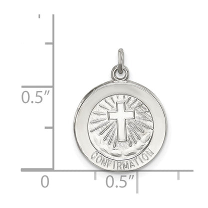 Sterling Silver Confirmation Medal