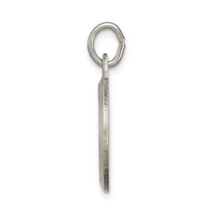 Sterling Silver Antiqued Star Of David Medal