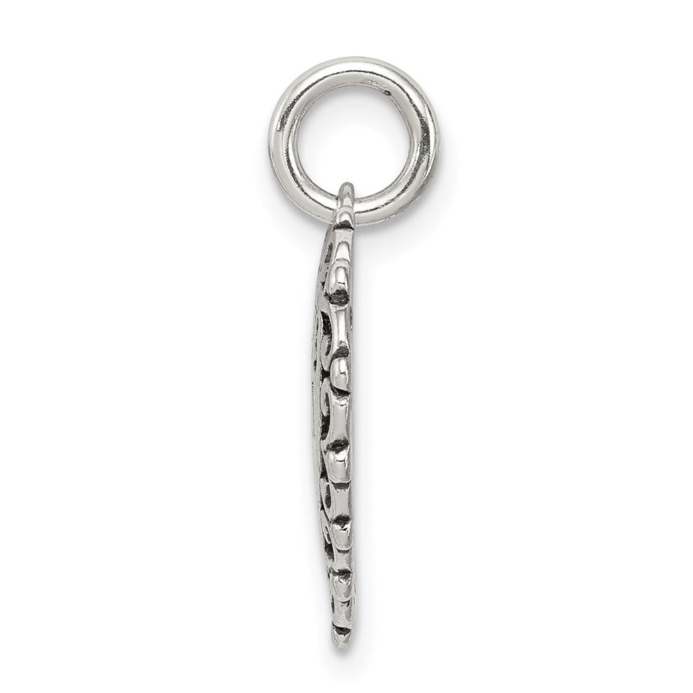 Sterling Silver Antiqued Daddy'S Little Girl