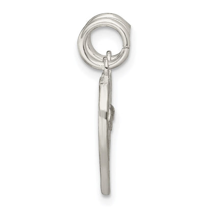 Sterling Silver Best Friends 2-Piece Break Apart Heart Charm