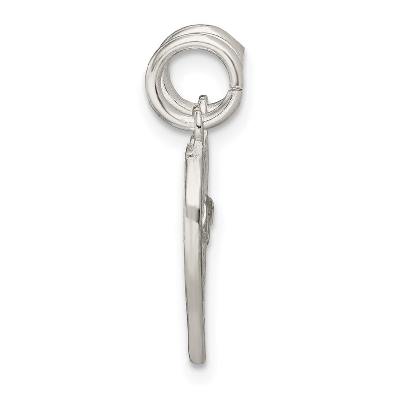 Sterling Silver Best Friends 2-Piece Break Apart Heart Charm