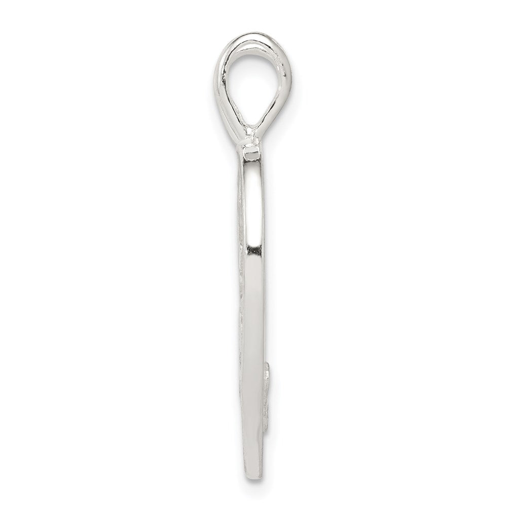 Sterling Silver Best Friend 2-Piece Break Apart Heart Charm