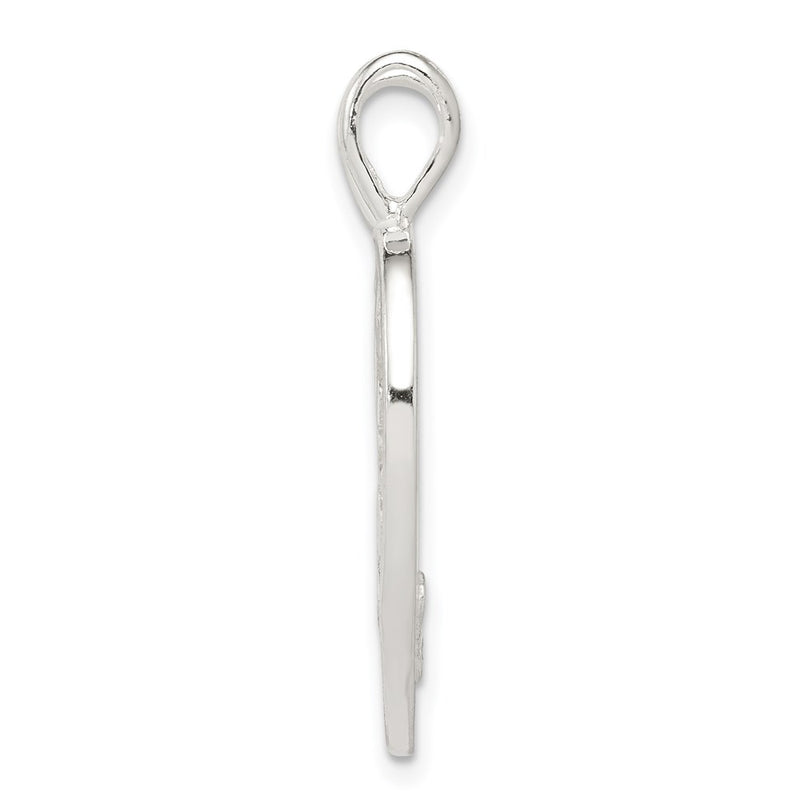 Sterling Silver Best Friend 2-Piece Break Apart Heart Charm