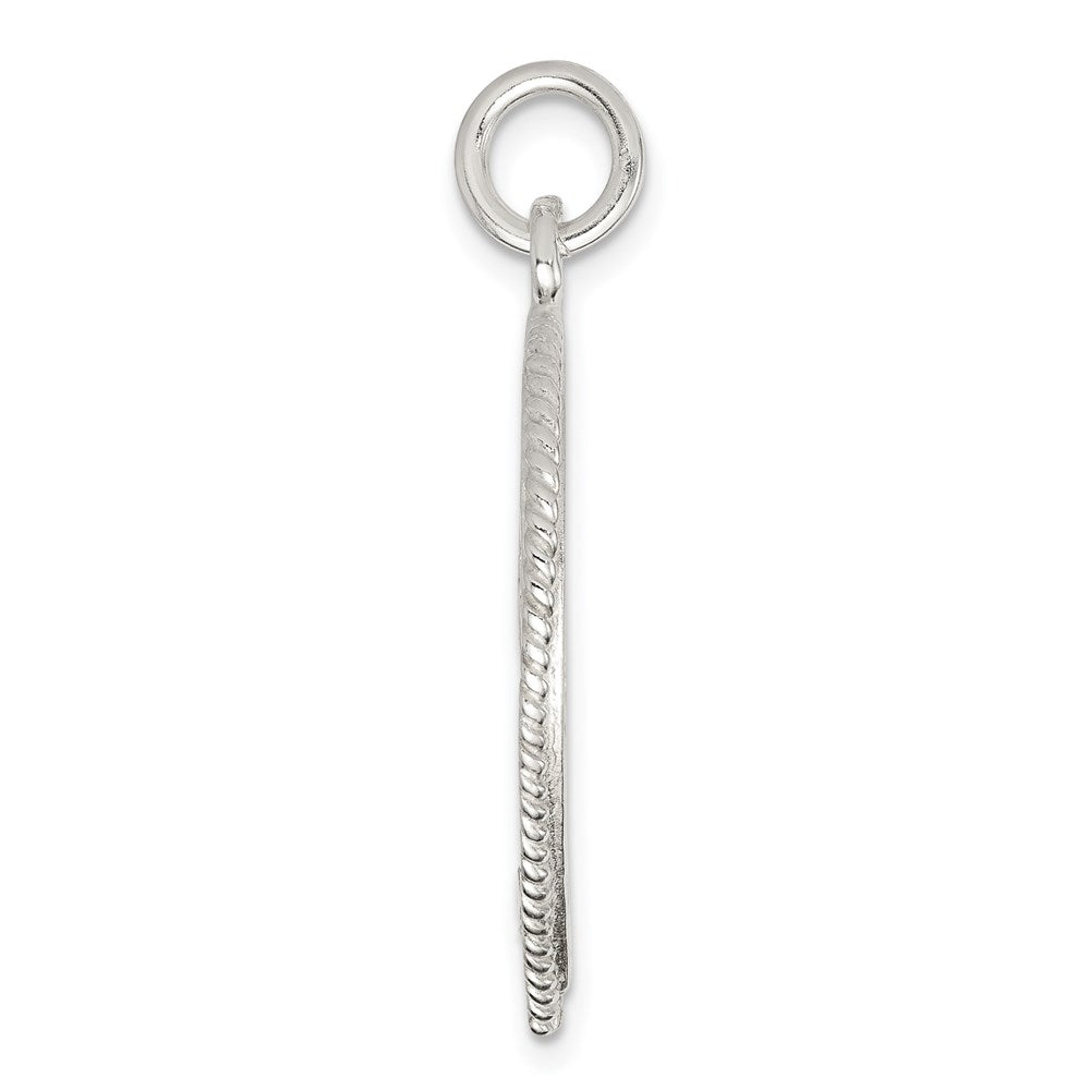 Sterling Silver Best Friend 2-Piece Break Apart Heart Charm