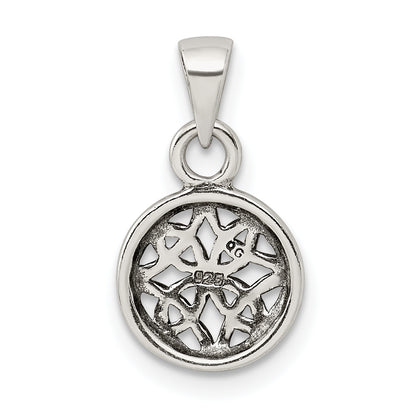 Sterling Silver Antiqued Celtic Pendant