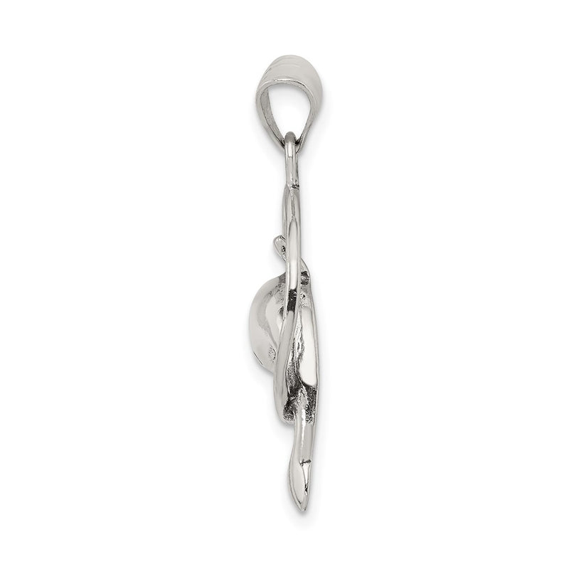 Sterling Silver Dolphin Charm
