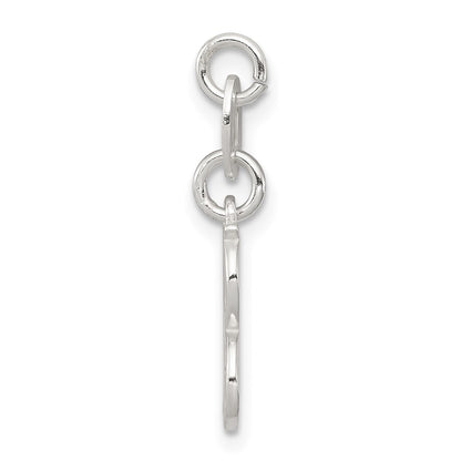 Sterling Silver Letter B Initial Charm