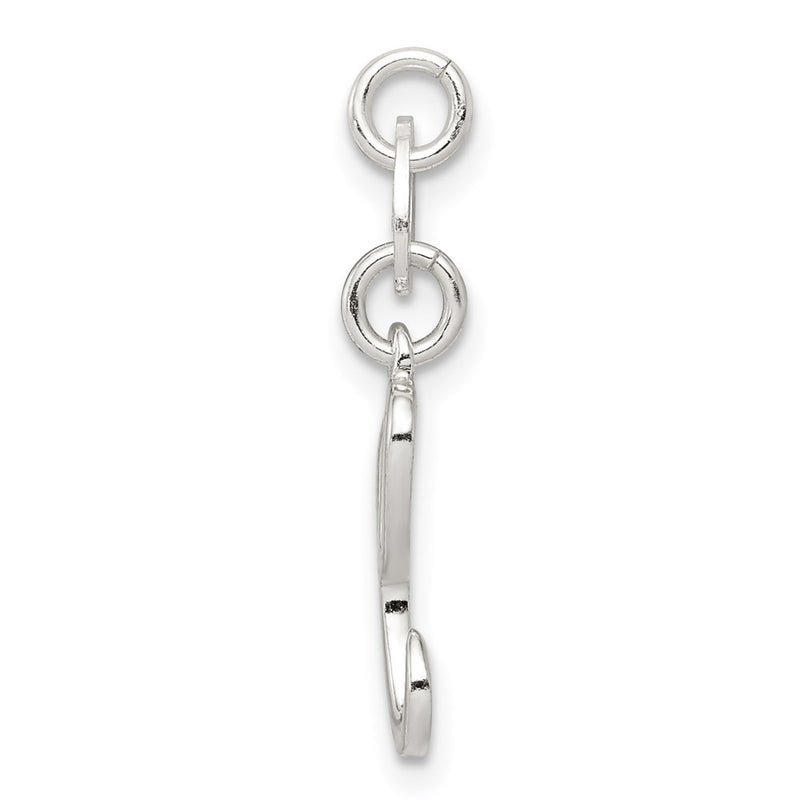 Sterling Silver Letter C Initial Charm