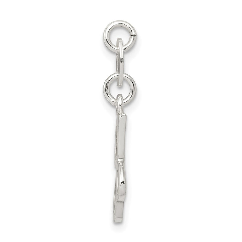 Sterling Silver Letter J Initial Charm