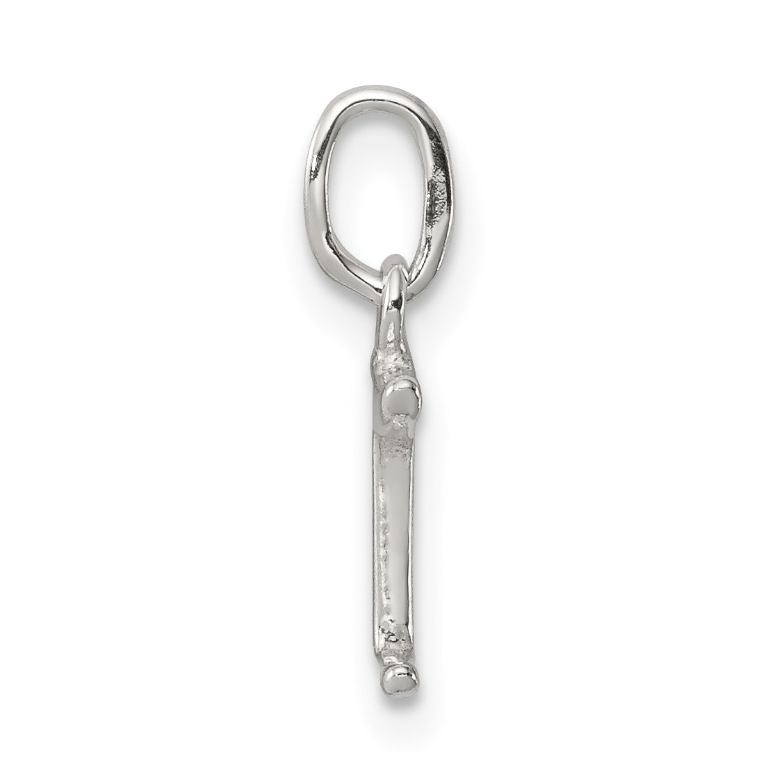 Sterling Silver Letter I Initial Charm