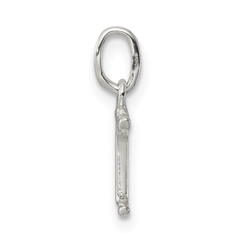 Sterling Silver Letter I Initial Charm