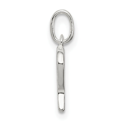Sterling Silver Letter P Initial Charm