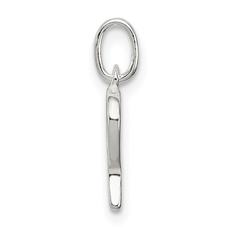 Sterling Silver Letter P Initial Charm