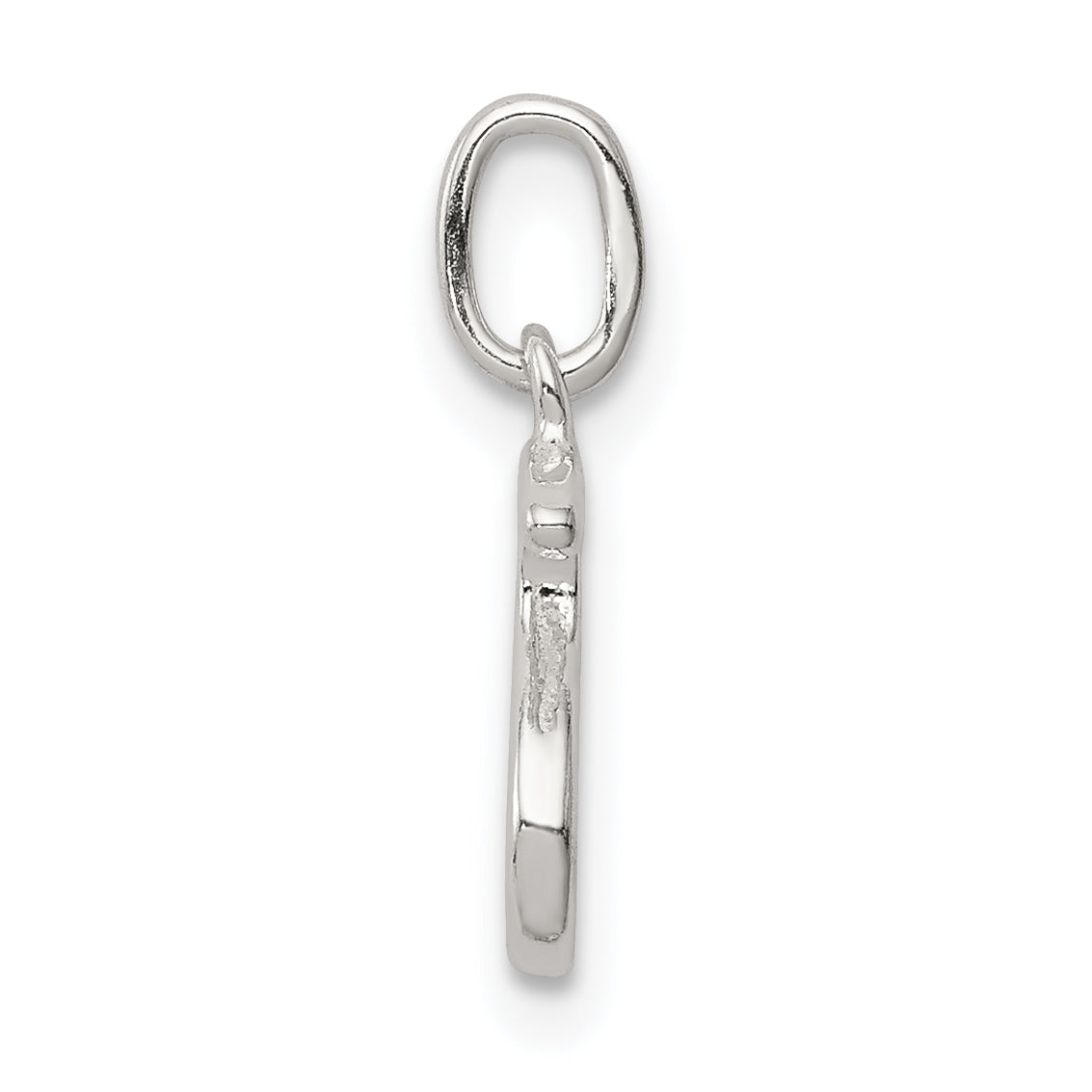 Sterling Silver Letter S Initial Charm