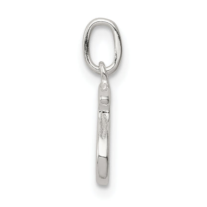 Sterling Silver Letter S Initial Charm