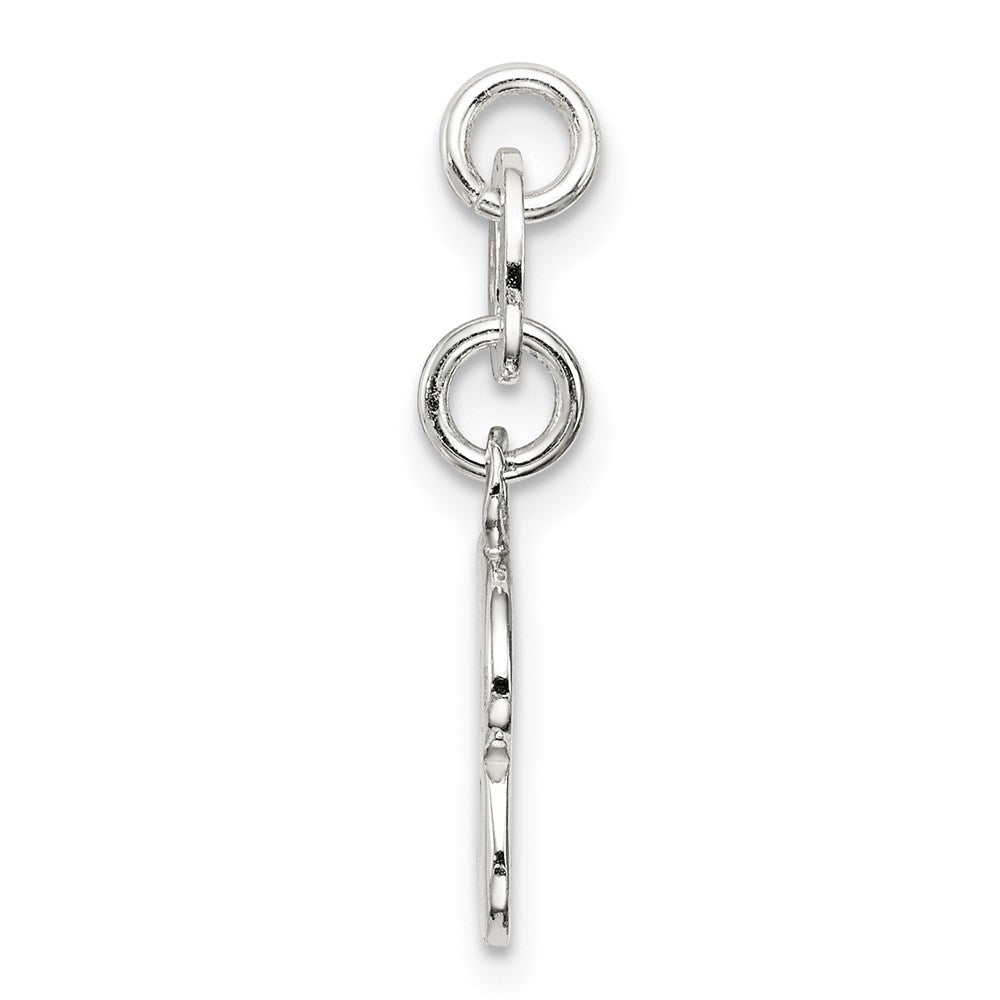Sterling Silver Letter B Initial Charm