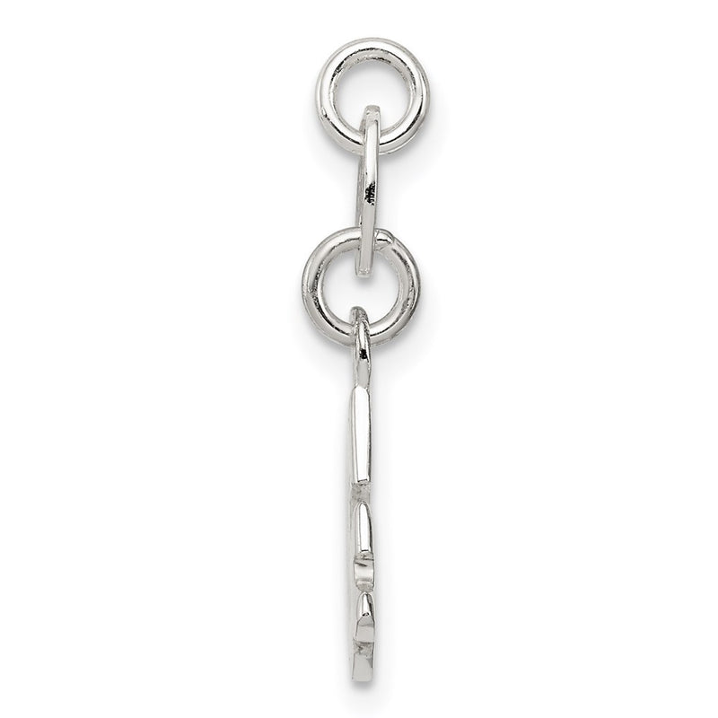 Sterling Silver Letter G Initial Charm