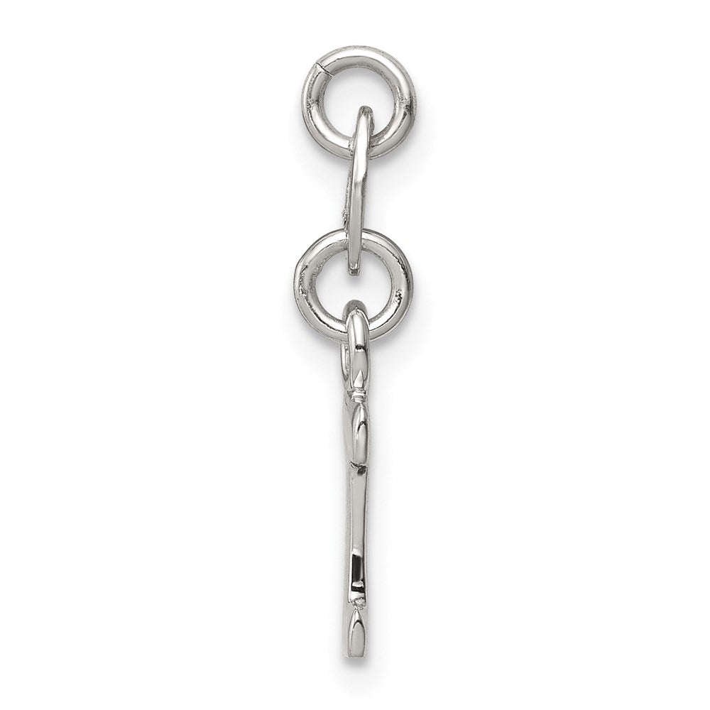 Sterling Silver Letter I Initial Charm