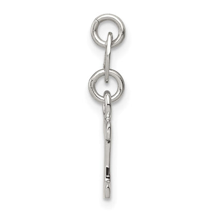 Sterling Silver Letter I Initial Charm
