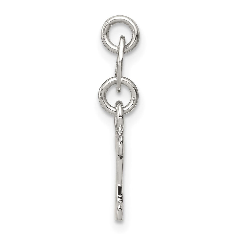 Sterling Silver Letter I Initial Charm