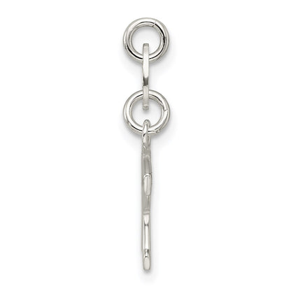 Sterling Silver Letter K Initial Charm
