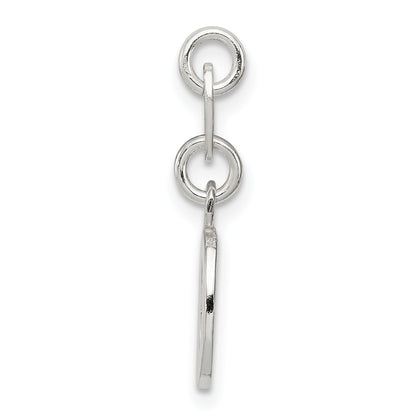 Sterling Silver Letter O Initial Charm