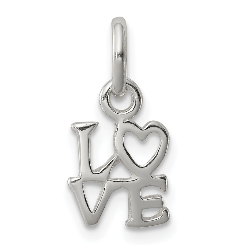 Sterling Silver Love Charm