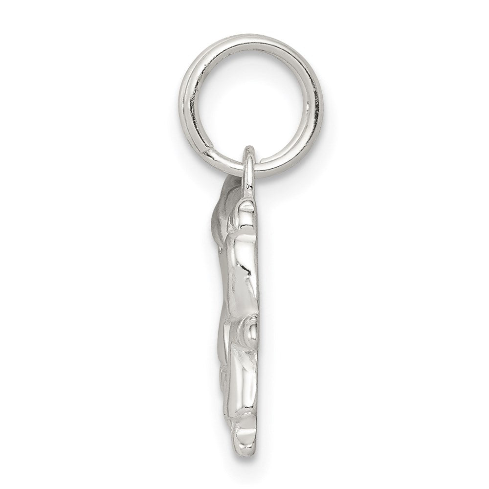 Sterling Silver Polished Boy And Girl Charm