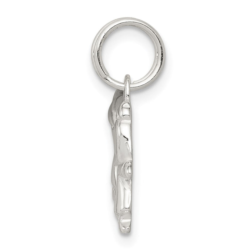 Sterling Silver Polished Boy And Girl Charm