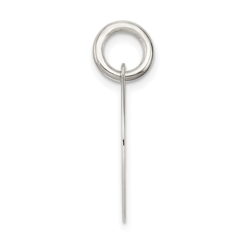 Sterling Silver Polished Enamel Dream Pendant