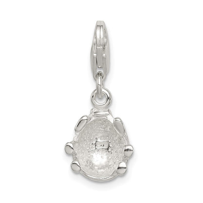 Sterling Silver Enameled Lady Bug Charm