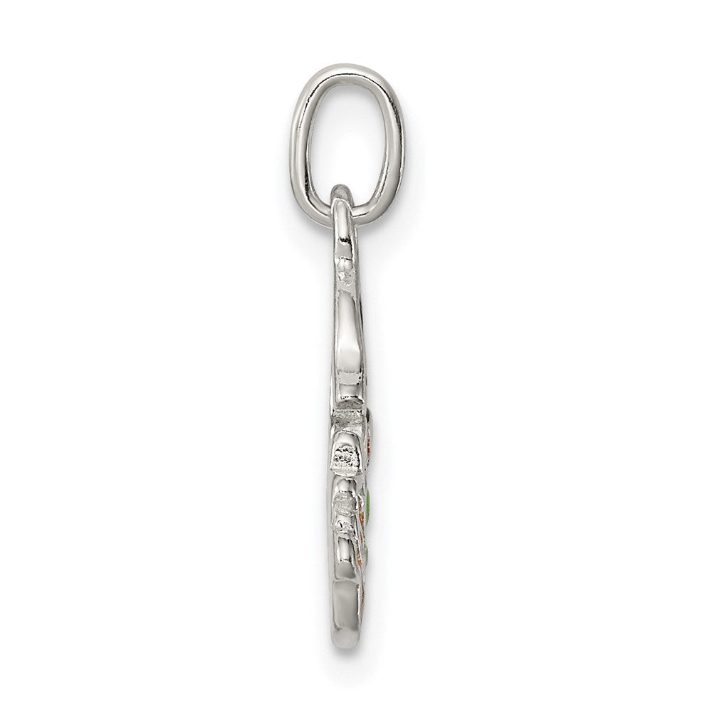 Sterling Silver Witch Charm