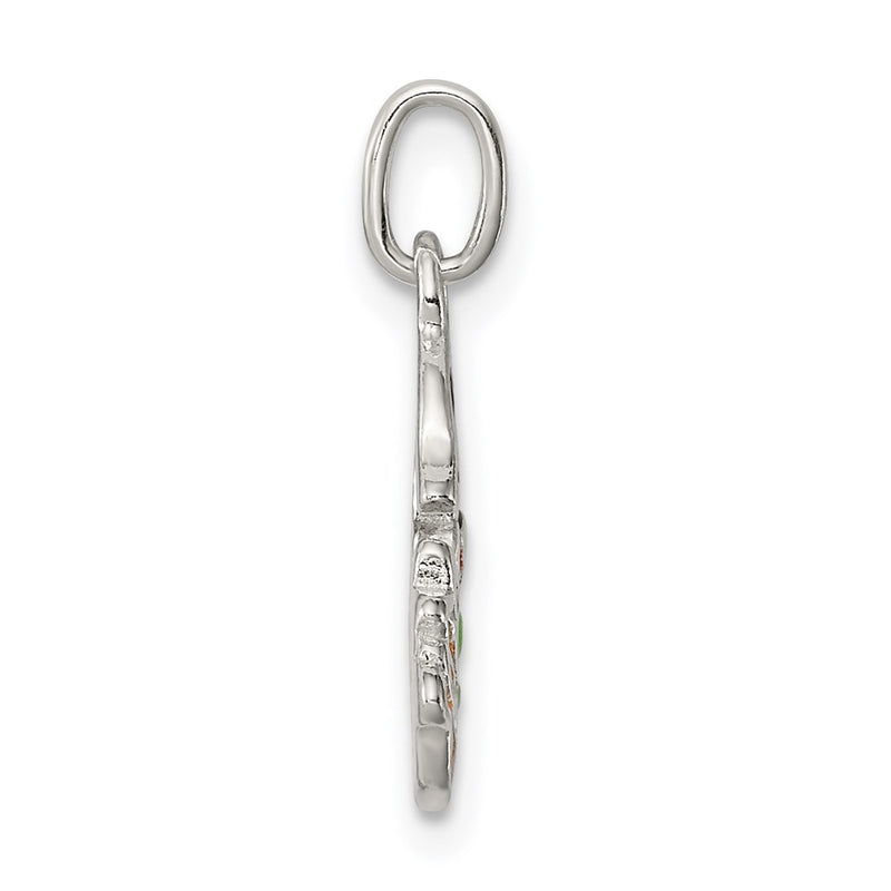 Sterling Silver Witch Charm