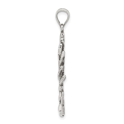 Sterling Silver Antiqued Scorpion Charm