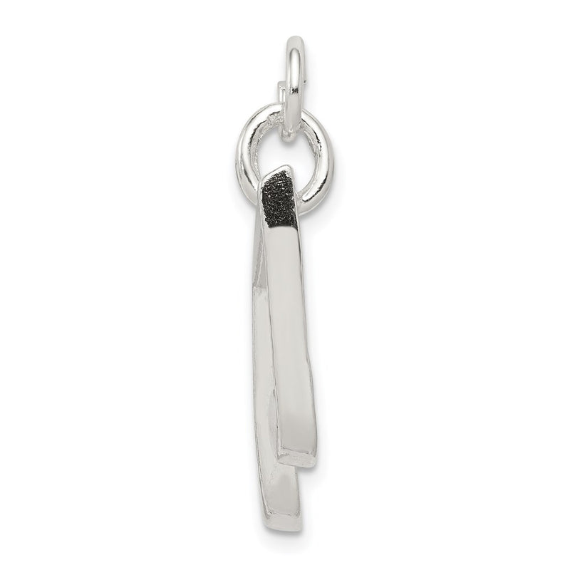 Sterling Silver Music Notes Charm