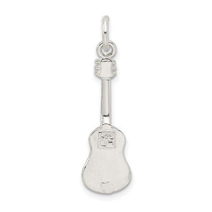 Sterling Silver Guitar Charm