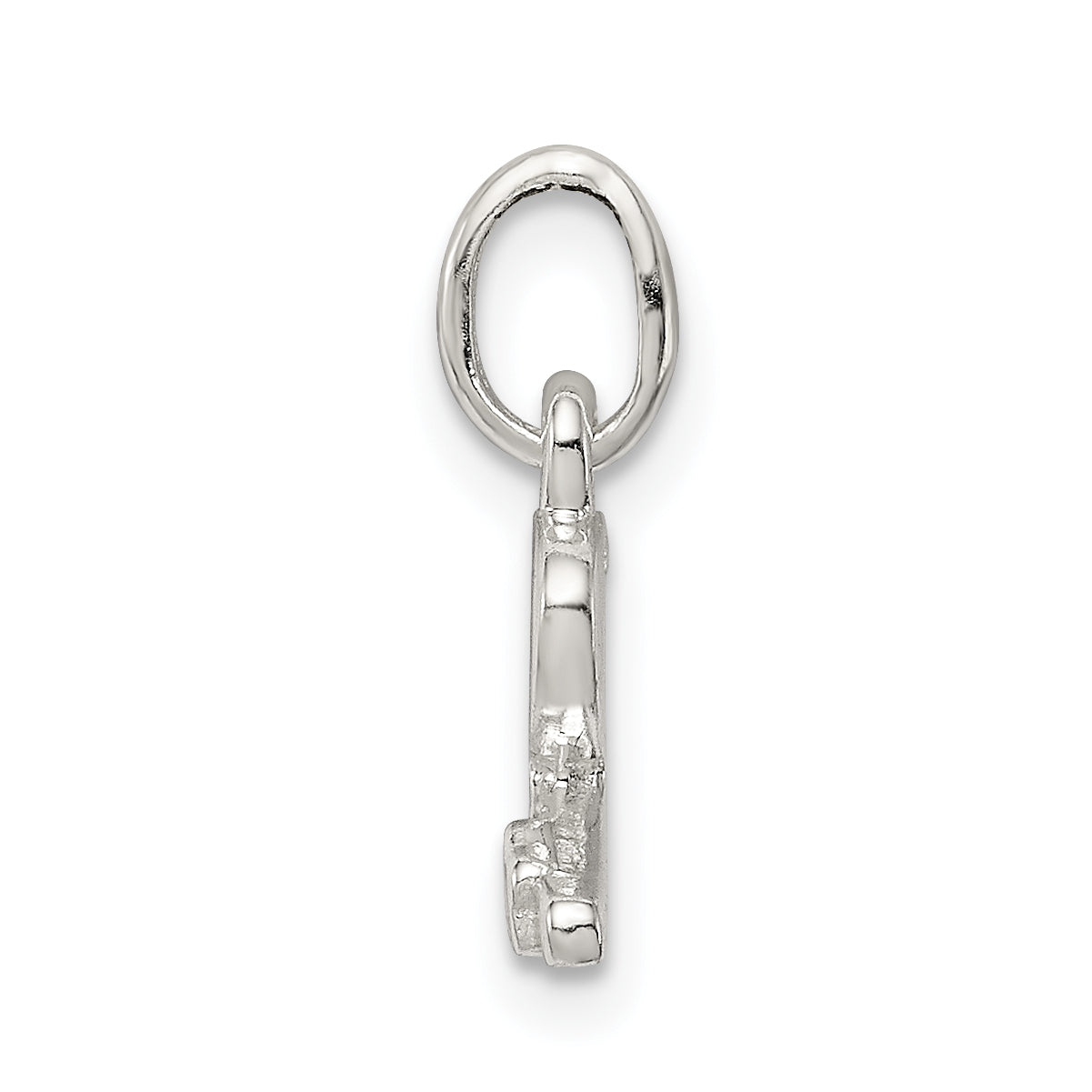 Sterling Silver Letter R With Enamel Pendant