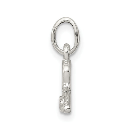 Sterling Silver Letter R With Enamel Pendant