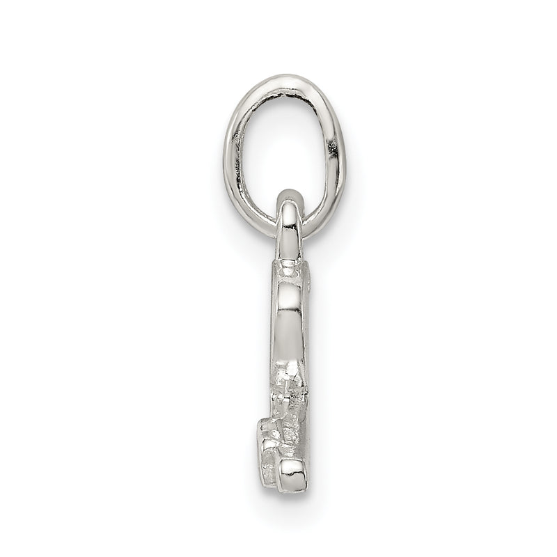 Sterling Silver Letter R With Enamel Pendant