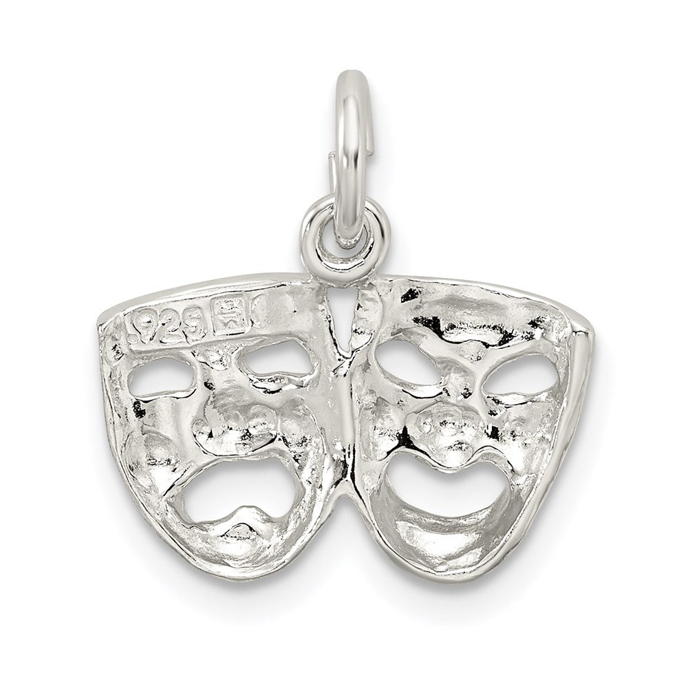 Sterling Silver Comedy/Tragedy Charm