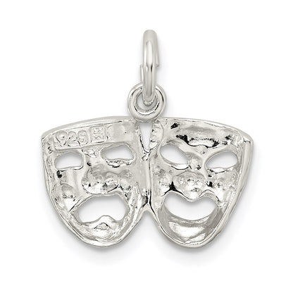 Sterling Silver Comedy/Tragedy Charm