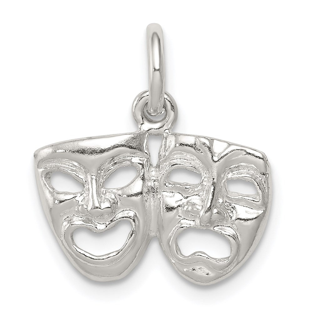 Sterling Silver Comedy/Tragedy Charm
