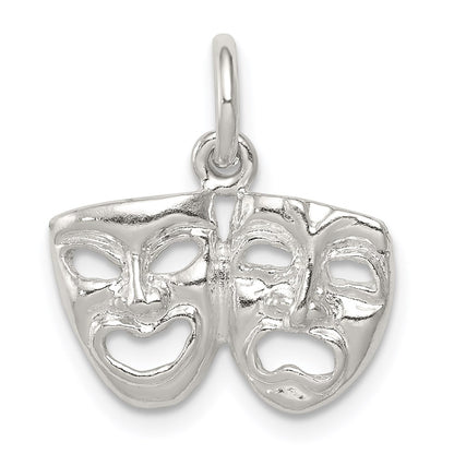 Sterling Silver Comedy/Tragedy Charm